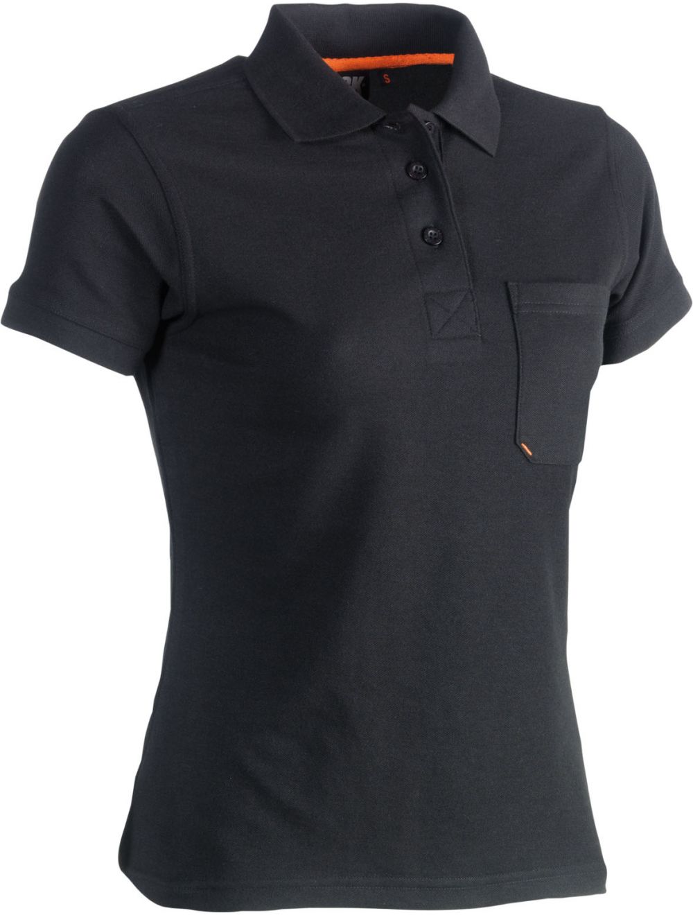 Zwarte dames polo korte mouw hotsell