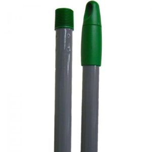 Steel metaal grijs/groen met schroefdraad