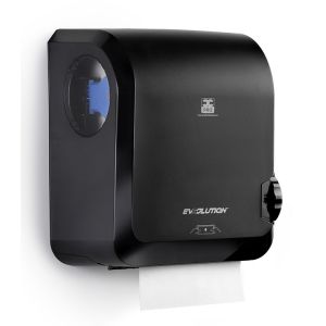 BulkySoft Evsolution Manuele Handdoekroldispenser Zwart