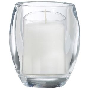 Bolsius ReLight Glashouder Oval Transparant (6 stuks)