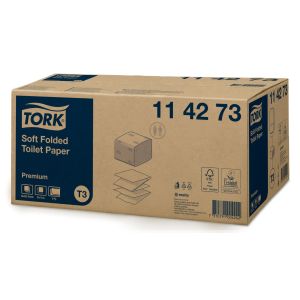 Tork Soft Folded Toilet Paper T3