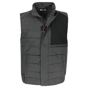 Diomedes bodywarmer Antraciet/Zwart