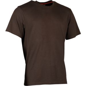 Argo T-shirt korte mouwen Donker Kaki