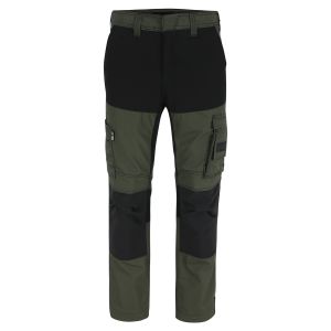Hector broek Donker kaki/Zwart