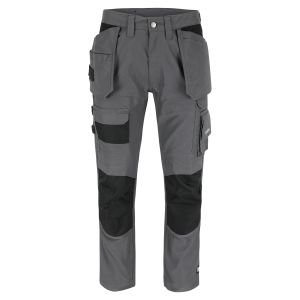 Herocles broek Antraciet/Zwart