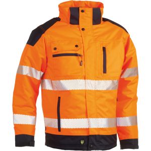 Hodor High Viz jas Oranje/Navy