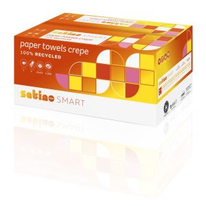 Satino smart handoek V-vouw, Recycled 1 laags (5000)