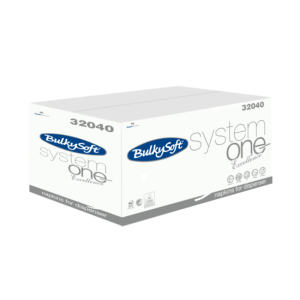 BulkySoft® Dispenser Servetten 2-laags, 21 cm x 16 cm, Doos van 200 Pakken (4000 Servetten)