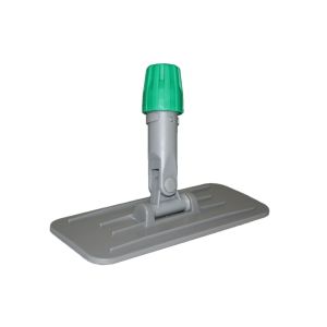 Scrubber handpadhouder met steelverbinding 23,5x10cm, grijs