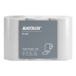 Katrin Plus Toiletpapier 3 laags pak  143 vel a 48 rol