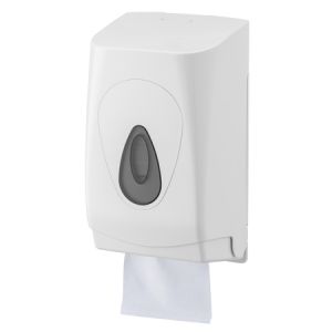 Elive line 1 Toilet tissue dispenser kunststof wit