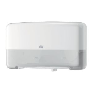 Tork Duo mini jumbo dispenser wit