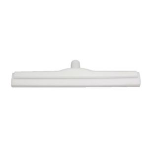 Vloertrekker 45cm wit, extra hygiënische met witte EVA-Mouse rubber (geschikt voor food branch)