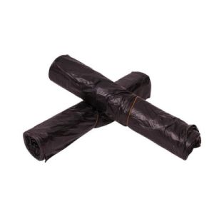 HDPE pedaalemmerzakken Zwart 50x55cm T15