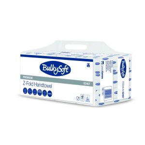 BulkySoft Z vouw (small) handdoekvouwtjes 2lgs. 24x21,5cm doos 200x12 totaal (2400 vouwtjes)