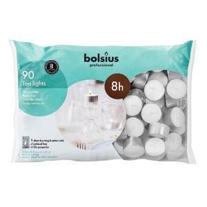 Bolsius theelichten 90 stuks - 8 uur brandduur