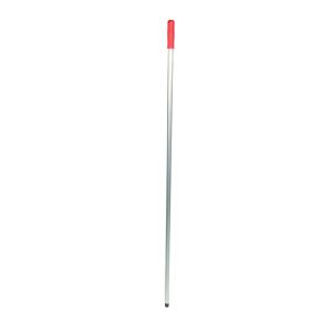 Aluminium steel diam. 23,5mm met schroefdraad 145cm rood