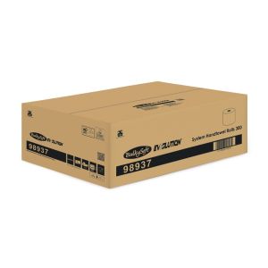 BulkySoft Handdoekrollen geschikt voor de Evsolution line Cellulose 1lgs, 300mt 1x6 rollen