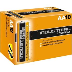 Duracell industrial type AA .doosje 10 losse batterijen