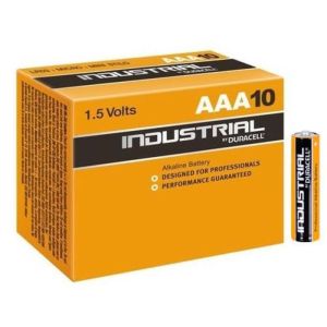 Duracell industrial type AAA. doosje 10 losse batterijen