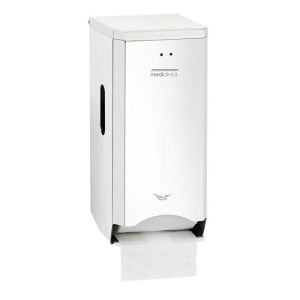 Mediclinincs duo toiletrolhouder RVS hoogglans