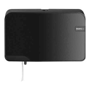 Elive line 3, Quartz duo toiletrolhouder zwart