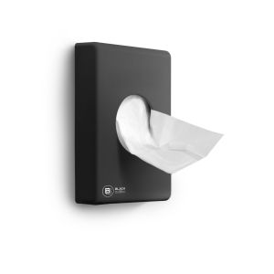 Black Satino hygiënezakjes dispenser Zwart