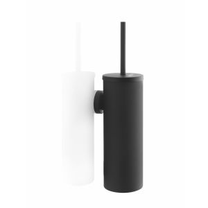 Black Satino toiletborstelgarnituur Zwart