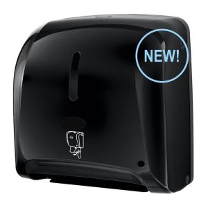 Pull'n dry mini handdoekrol dispenser zwart