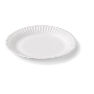 Biodore® Bord, Karton, Ø150mm, wit