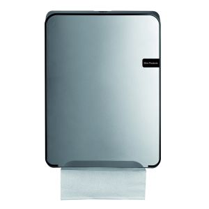 Elive line 3 handdoekdispenser small kunststof zilver