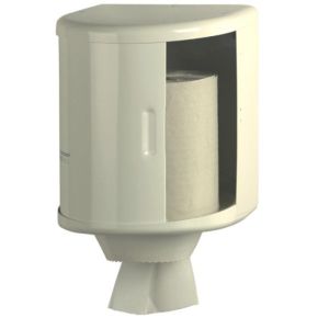 Mediclinics poetsroldispenser staal wit
