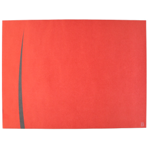 Placemat BARI RED BLACK 4x250st.