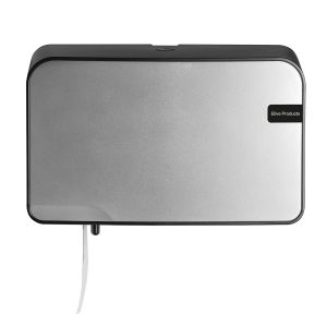 Elive Silver Quartz duo toiletrolhouder