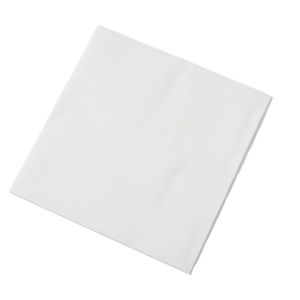 Servetten 2 laags wit 33x33cm 4-vouw
