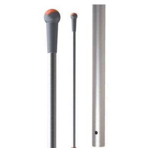 Ivo Giotto Aluminiumsteel handvat 145cm met 1 gat 23mm