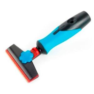 Moerman, Ergo glas/vloerkrabber blauw/zwart 20cm