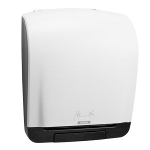 Katrin M2 inclusieve systeem handdoekdispenser - wit