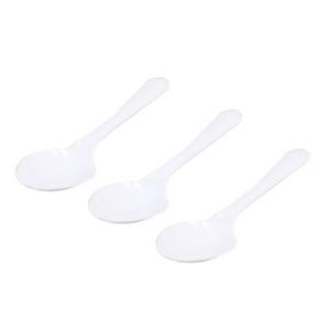 Lepel Zware kwaliteit Wit of Zwart PS 170mm, ds. 20 x50 stuks (totaal 1000 st.)