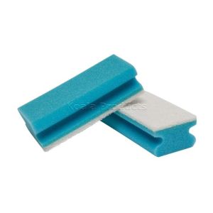Schuurspons met handgreep Blauw