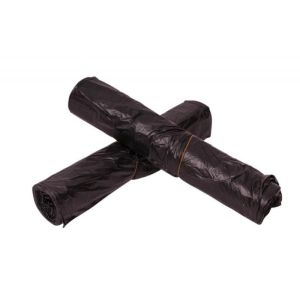 Pedaalemmerzakken HDPE 50x55cm T10, Zwart 50x50st (2500zakjes)