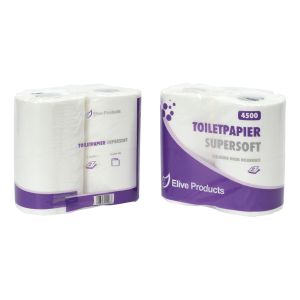 Elive Toiletpapier 10x4 rol 2 lgs. cellulose 