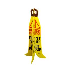 Waarschuwingsbord IVO Banana Cone,  X-Frame, 60cm