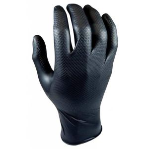 Latex handschoenen, zwaar, maten XL en L, pak 1x12 stuks