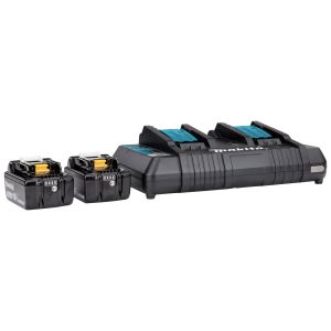 Makita Startset met 2 maal accu en oplader (18 volt, 5,0Ah) 197629-2