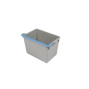 Numatic Grijze emmer 10 liter met blauwe hendel