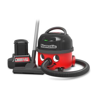Numatic Batterijstofzuiger NBV190-NX rood met kit AA29E