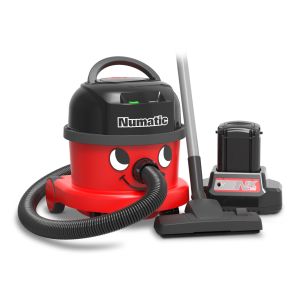 Numatic Batterijstofzuiger NBV240-NX rood met kit AA29E