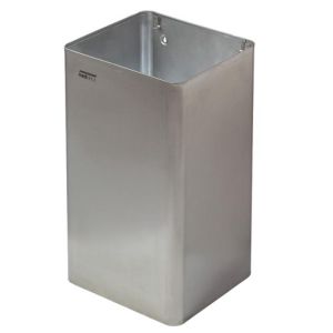 mediclinics afvalbak RVS mat