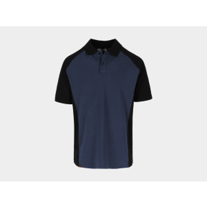 BRABO Polo Korte Mouwen MARINE/ZWART 
